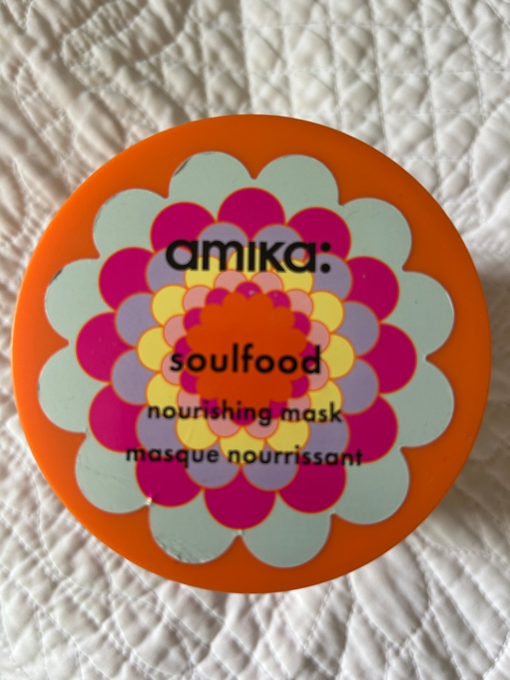 Amika SoulFood Nourishing mask 16 ounce tub hair mask